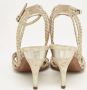 Fendi Vintage Pre-owned Suede sandals Yellow Dames - Thumbnail 5