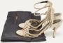 Fendi Vintage Pre-owned Suede sandals Yellow Dames - Thumbnail 9