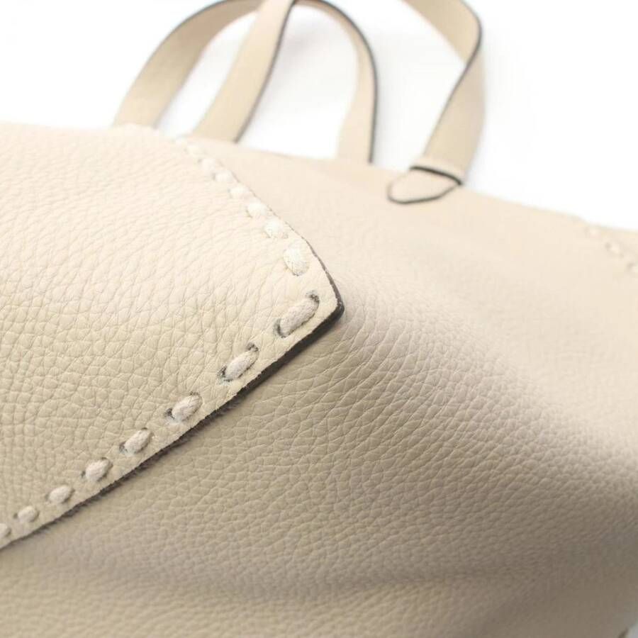 Fendi Vintage Tweedehands omvormbare leren boodschappentas met verstelbare band en binnenzakken