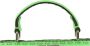 Fendi Vintage Tweedehands Peekaboo Iconic Mini Lime Groene Leren Satchel - Thumbnail 2