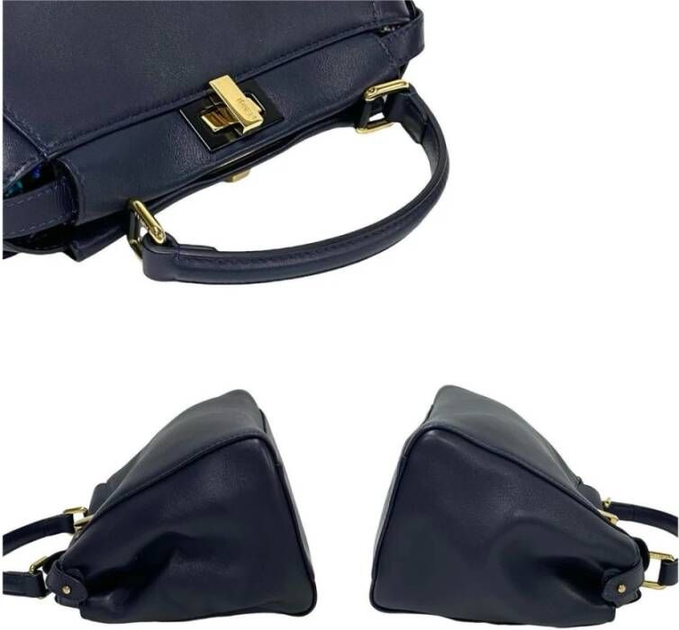 Fendi Vintage Tweedehands Peekaboo Iconic Mini Top Handvat