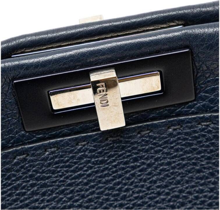 Fendi Vintage Tweedehands Peekaboo Regular Leren Tote