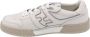 Fendi Witte Leren Sneakers White Heren - Thumbnail 2