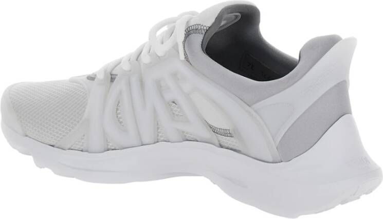 Fendi Witte Runner Lettering Sneakers White Heren