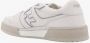 Fendi Witte Sneakers met Logo Patch - Thumbnail 2