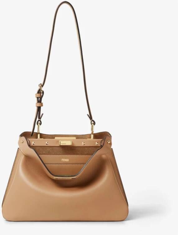 Fendi Zachte Peekaboo Kleine Tas