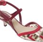 Fendi Zwarte Strik Slingback Pumps Multicolor Dames - Thumbnail 4