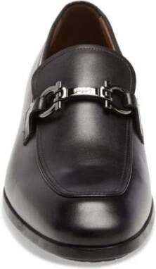 Ferragamo Amandel Teen Leren Loafers