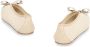 Ferragamo Ballerina`s met Strik van Lamsleer en Stof - Thumbnail 2