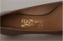 Salvatore Ferragamo Bruine Naplak Kalfsleren Pumps Schoenen Brown Dames - Thumbnail 3