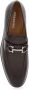 Salvatore Ferragamo Bruin Leren Loafers Slip-on Stijl Brown Heren - Thumbnail 2
