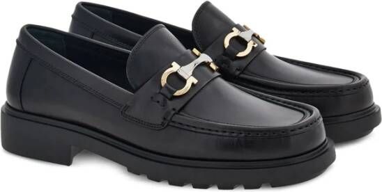 Ferragamo Calfskin Slip-On Loafers