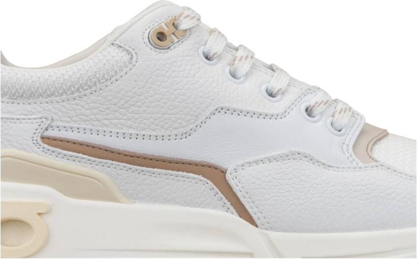 Ferragamo Cosma Low Bianco Sneakers