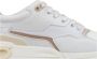 Salvatore Ferragamo Sneakers van geperst leer met mesh details White Dames - Thumbnail 2