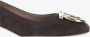 Ferragamo Donkerbruine Leren Schoenen - Thumbnail 3