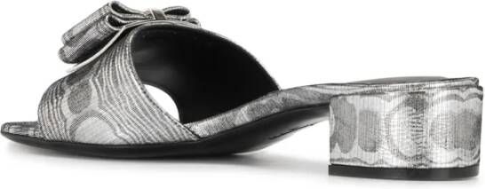 Ferragamo Double Bow 30Mm Sandals