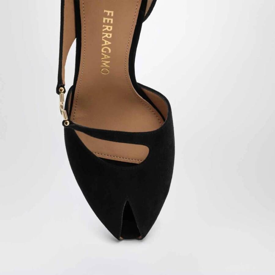 Ferragamo Elegante Lage Hak Molly Pumps