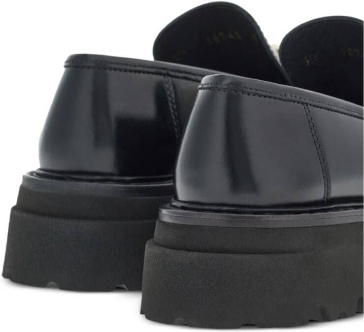 Ferragamo Gancini-Buckle Leren Loafers