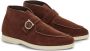 Ferragamo Gancini-Buckle Suede Laarzen - Thumbnail 2