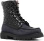 Ferragamo Gancini Combat Boots - Thumbnail 2