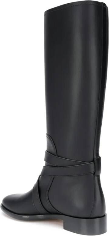 Ferragamo Gancini Horse-Bit Knielaarzen