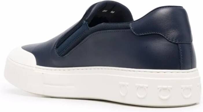 Ferragamo Gancini Slip-On Sneakers