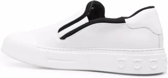 Ferragamo Gancini Slip-On Sneakers