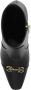 Salvatore Ferragamo Gehakte enkellaarzen Ludo Black Dames - Thumbnail 2