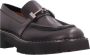 Salvatore Ferragamo Klassieke zwarte leren loafers Black Heren - Thumbnail 2