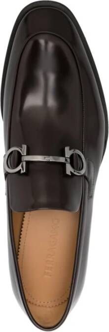 Ferragamo Hickory Metal Suela Kalfsleer Laarzen