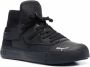 Ferragamo High-Top Leren Sneakers - Thumbnail 2