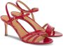 Ferragamo Hoogglanzende 70mm Sandalen - Thumbnail 2