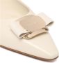 Salvatore Ferragamo Crème Balletschoenen voor Vrouwen Beige Dames - Thumbnail 4