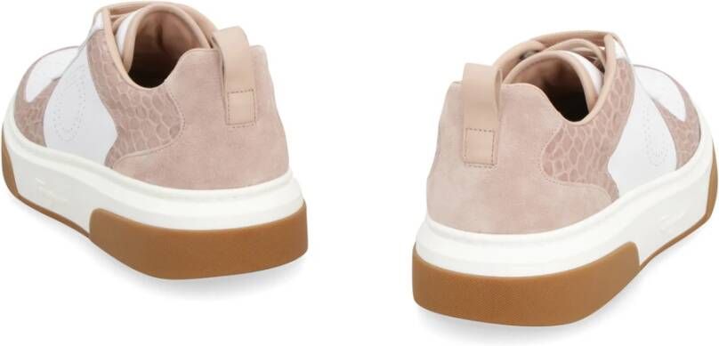 Ferragamo Krokodillenprint Leren Sneakers