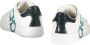 Ferragamo Lage leren sneakers met contrasterende hiel - Thumbnail 2