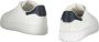 Ferragamo Lage leren sneakers met contrasterende hiel - Thumbnail 2