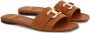 Ferragamo Lamsleren sandalen - Thumbnail 2