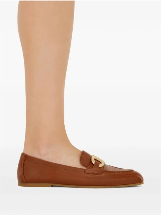 Ferragamo Lamsleren Slip-On Schoenen