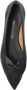 Salvatore Ferragamo Pointed Toe Black Nappa Flats in zwart - Thumbnail 3