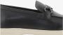 Ferragamo Leren Loafers met Ronde Neus en Haakdetail - Thumbnail 2
