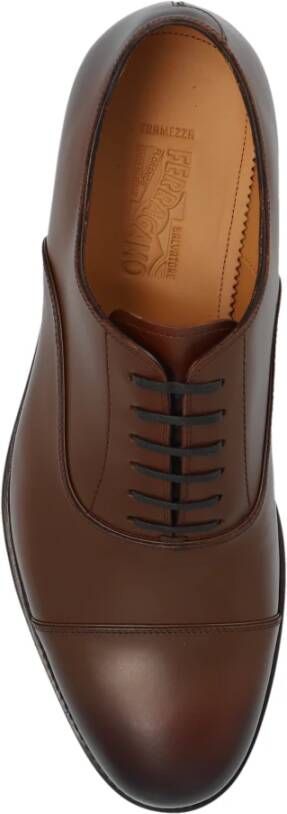 Ferragamo Leren Oxford schoenen