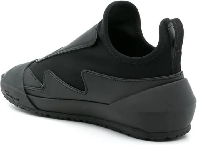 Ferragamo Leren Sneakers in Sokstijl