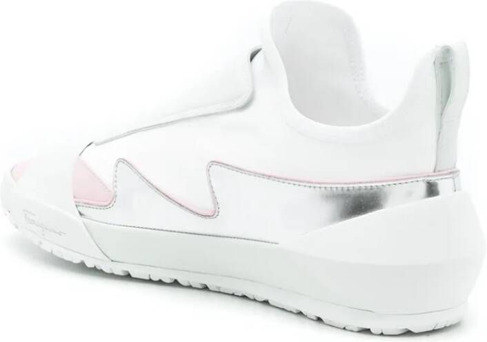 Ferragamo Leren Sok Sneakers