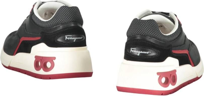 Ferragamo Low-top Sneakers met Leren Details