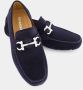 Ferragamo Midnight Blue Gancini Driver Schoenen - Thumbnail 2
