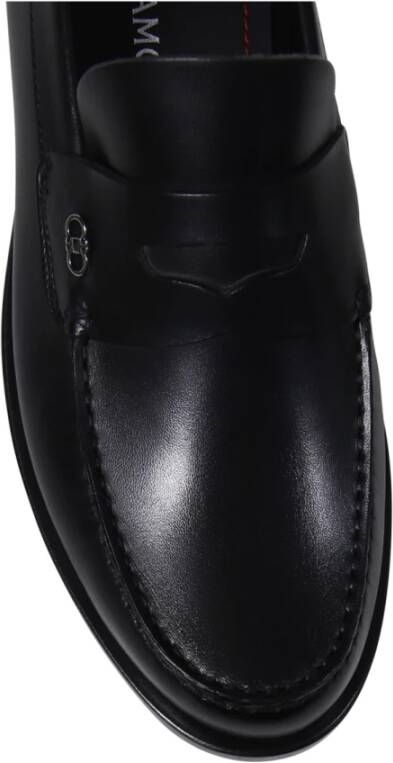 Ferragamo Nero Fort Loafers