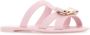 Ferragamo Pastelroze Rubber Lilou Slippers - Thumbnail 2