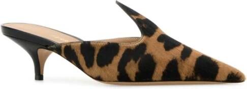 Ferragamo Printed kalfsleren Dorye muiltjes