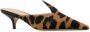 Ferragamo Printed kalfsleren Dorye muiltjes - Thumbnail 2