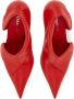 Ferragamo Red Flame Slip-On Stiletto Hakken - Thumbnail 2